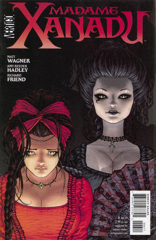 Madame Xanadu #6 - DC Comics / Vertigo - 2009 - Frank Quitely Cover