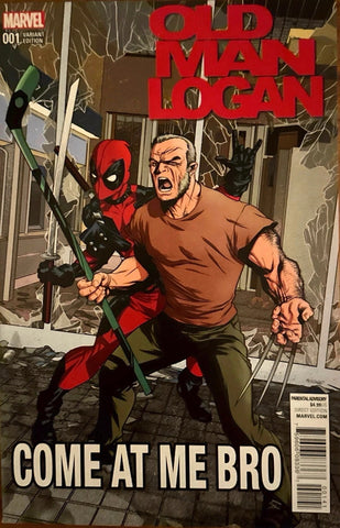 Old Man Logan #1 - Marvel Comics - 2016 - 1:10 Deadpool Variant