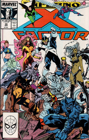 X-Factor #39 - Marvel Comics - 1989