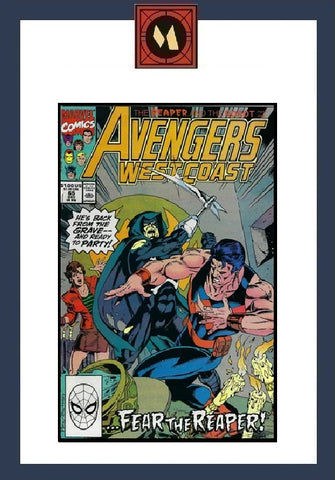 Avengers West Coast #65 - Marvel Comics - 1991