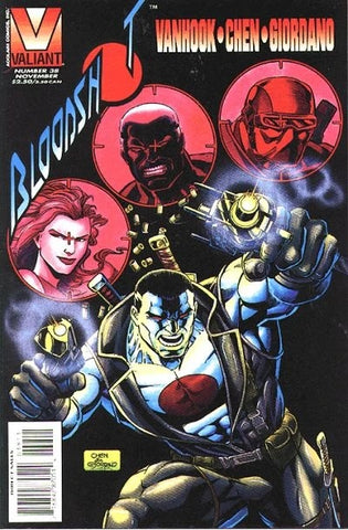 Bloodshot #38 - #42 (5 x Comics LOT) - Valiant Comics - 1995/6