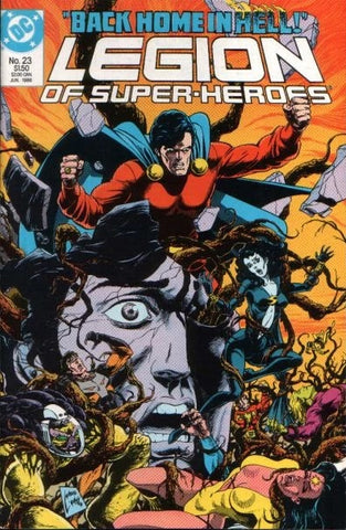 Legion of Super-Heroes #23 - #25 (3 x Comics LOT) - DC Comics - 1986