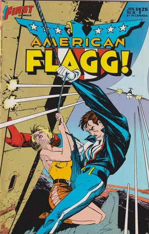 American Flagg #36 - First Comics - 1986