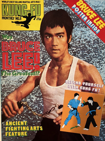 Kung-Fu Monthly #8 - Martial Arts Magazine - Bruce Lee - 1975