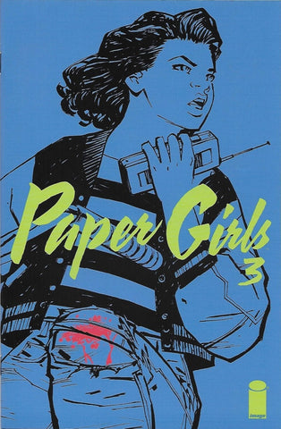 Paper Girls #3 - Image Comics - 2015