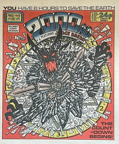 2000AD Comic Prog #449 & ##450 - 1985