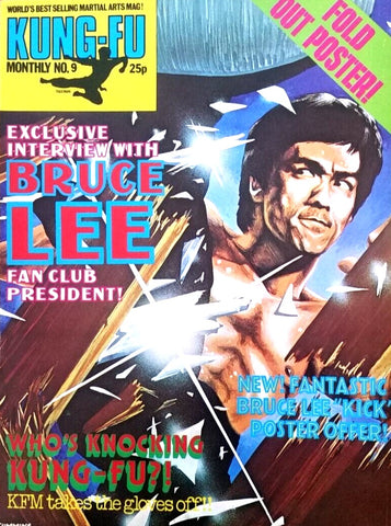 Kung-Fu Monthly #9 - Martial Arts Magazine - Bruce Lee - 1975