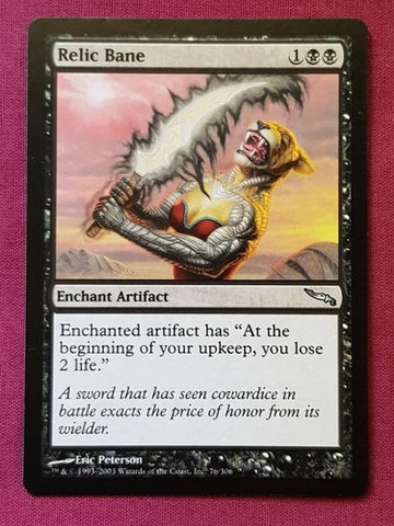 "Relic Bane" x4 - Magic The Gathering Card - Mirrodin - 4-Card Playset