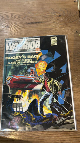 Warrior #23  - Quality Magazines - 1984