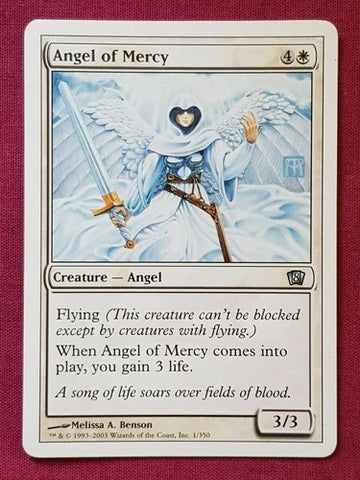 "Angel Of Mercy" - Magic The Gathering - 8th Edition