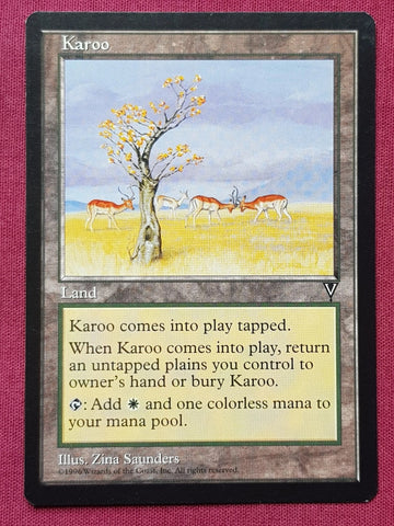 "Karoo" - Magic The Gathering Card - Visions