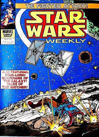 Star Wars Weekly #84 85 86 87 (4x Comics) - Marvel/British - 1979