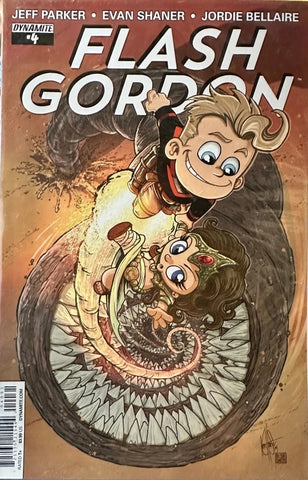 Flash Gordon #4 - Dynamite - 2014 - Haeser Cover