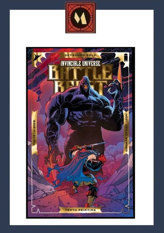 Battle Beast #1 - Image - 2025 - Variant Gold Foil Embossed 10th Print