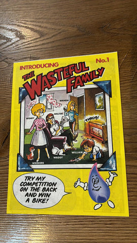 The Wasteful Family #1 - British Gas Promo Comic - competition