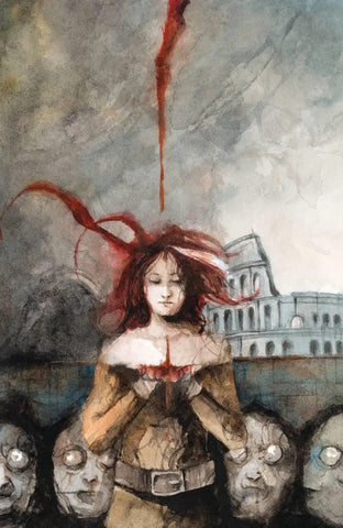 Case of the Bleeding Wall #1 - Dead Sky Publishing - 2023 - Virgin Cover