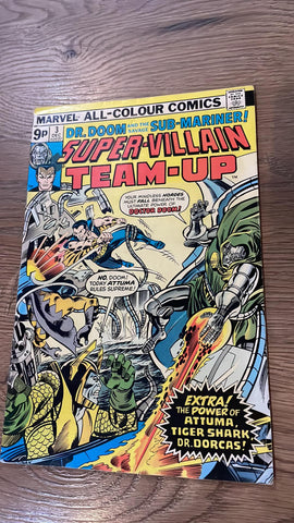 Super-Villain Team-Up #3 - Marvel Comics - 1975