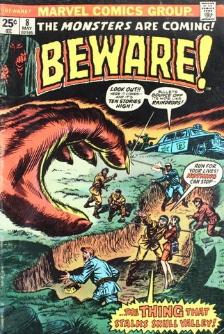 Beware! #8 - Marvel Comics - 1973