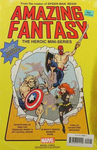 Amazing Fantasy #5 - Marvel Comics - 2021 - Andrews Variant