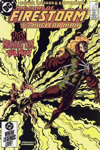 Firestorm #33 - #36 (4x Comics RUN) - DC Comics - 1985