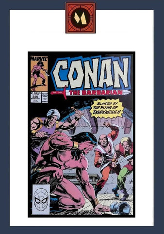 Conan The Barbarian #225 - Marvel Comics - 1989