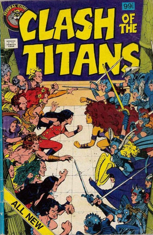 Clash Of The Titans - Australian Federal Comics - 1983