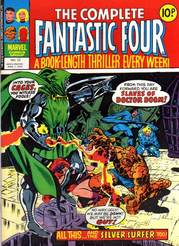 Complete Fantastic Four #23 - Marvel Comics/British - 1978