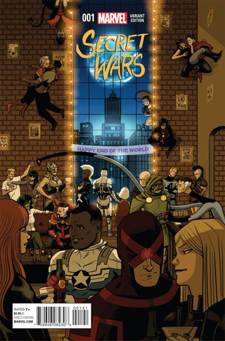 Secret Wars #1 - Marvel Comics - 2015 - Variant Cover