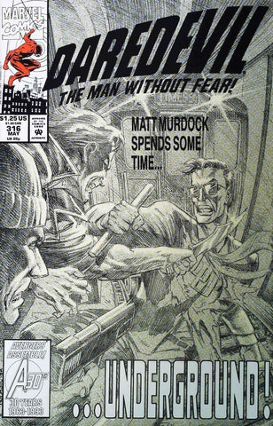 Daredevil #316 - Marvel Comics - 1993