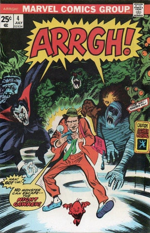 Arrgh! #4 - Marvel Comics - 1975