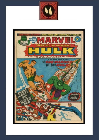 Mighty World of Marvel #43 - Marvel Comics / British - 1973