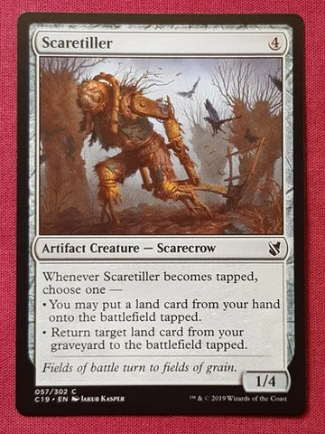 "Scaretiller" - Magic The Gathering Card - ZNC