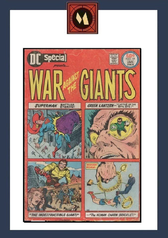 DC Special #19 "War Against the Giants" - DC Comics - 1975