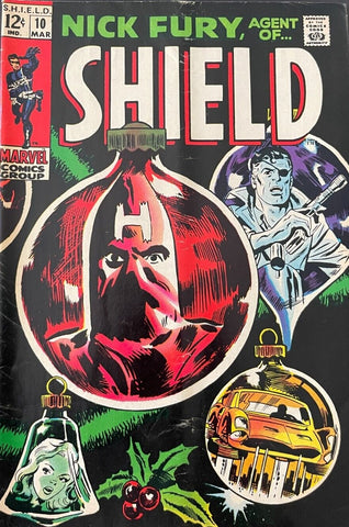 Nick Fury, Agent of Shield #10 - Marvel Comics - 1969
