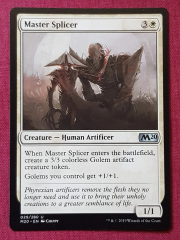 "Master Splicer" x4 - Magic The Gathering Card - M20 - 4-Card Playset