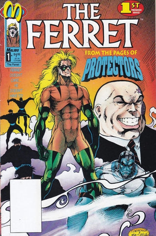 The Ferret #1 - #5 (5x Comics RUN) - Malibu Comics - 1992/3