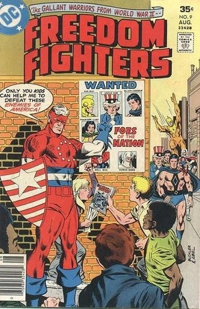 Freedom Fighters #9 - DC Comics - 1977