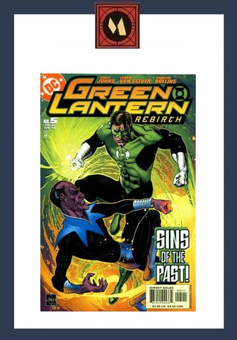 Green Lantern: Rebirth #5 - DC Comics - 2005 - Ethan Van Sciver Cover