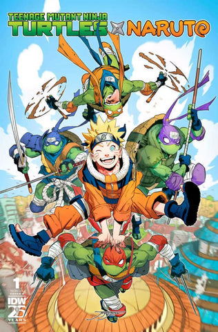 Teenage Mutant Ninja Turtles X Naruto #1 - IDW - 2024 - Cover A