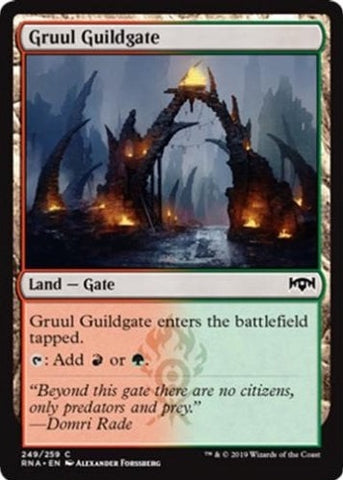 "Gruul Guildgate" x4 - Magic The Gathering - RNA - 4-Card Playset