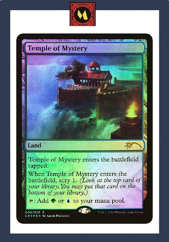 "Temple Of Mystery" FOIL - Magic The Gathering - CP1