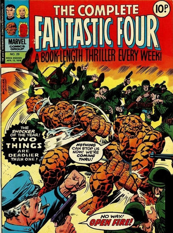 Complete Fantastic Four #29 - Marvel Comics/British - 1978
