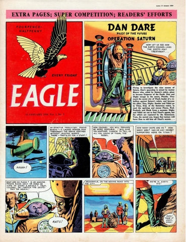 Eagle Comic Vol.5 No.3 - British - 1954