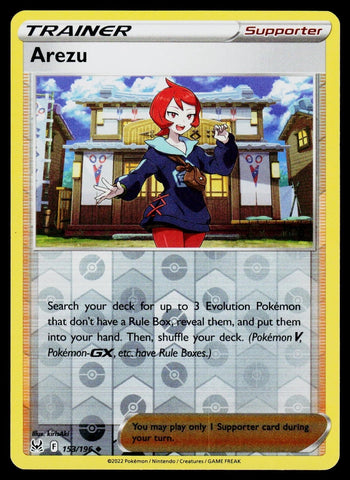 "Arezu" 153/196 Lost Origin - Pokémon Card - Reverse Holo