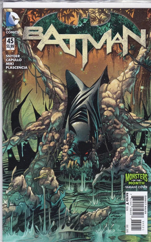 Batman #45 - DC Comics - 2015 - Rebirth New 52 - Monsters Variant