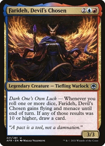 "Farideh, Devil's Chosen" - Magic The Gathering - AFR