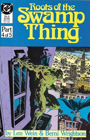 Roots of The Swamp Thing #4 - DC Comics - 1986