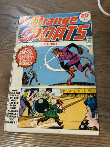 Strange Sports Stories #1 - DC Comics - 1973