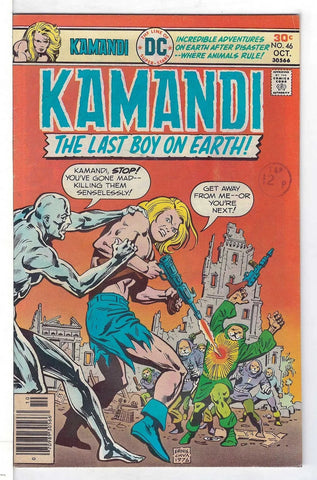 Kamandi,The Last Boy on Earth #46 - DC Comics - 1976