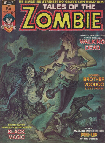 Tales Of The Zombie #5 - Marvel / Curtis Magazines - 1974